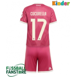 Real Madrid Marc Cucurella #17 Replik 3rd trikot Kinder 2026-27 Kurzarm (+ Kurze Hosen)